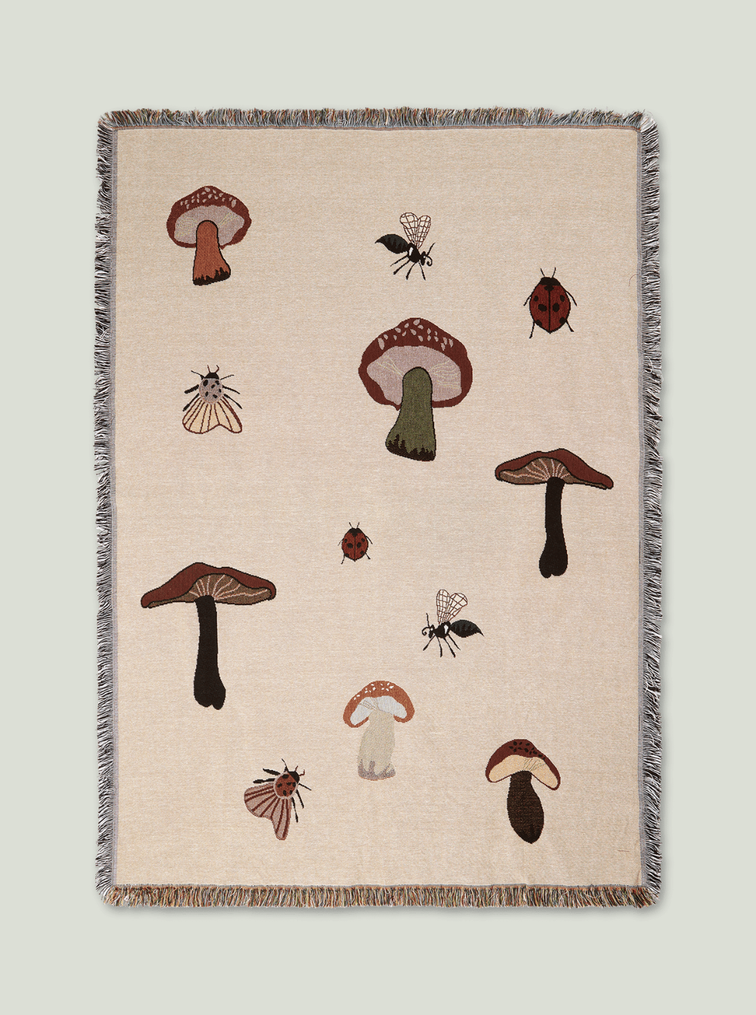 Koc Forest Tapestry Blanket - Sand Ferm Living Kids