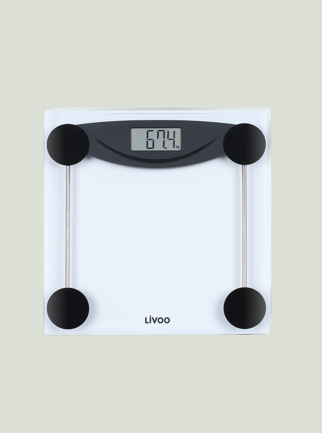Waga cyfrowa Czarna LIVOO