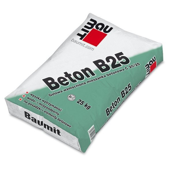 BAUMIT beton B25 (25kg) 48szt/paleta