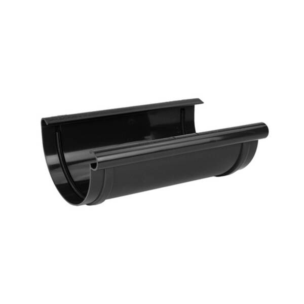 Złączka rynny PVC 125 czarna Kaczmarek