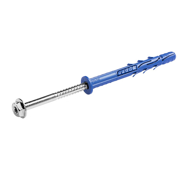 Kołek ramowy z kołnierzem nylon ocynk 10x160 FF1