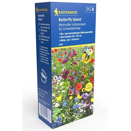 1 ob, Směs květin pro motýly Butterfly Island - : Monžstvo balíkov: 1 ob