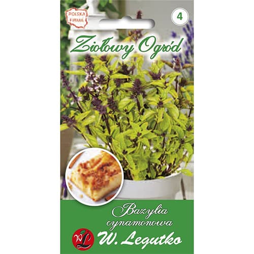 0.5 g, Bazalka pravá Cinnamon zelená - : Monžstvo balíkov: 0.5 g