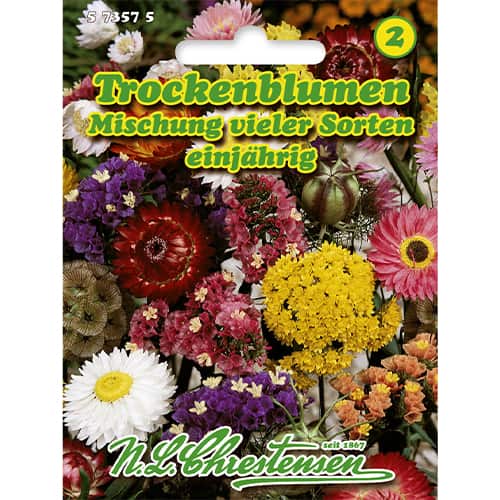 1 szt, Virágok nyári szárításhoz, színkeverék - Magok: Mod de ambalare: 1 db