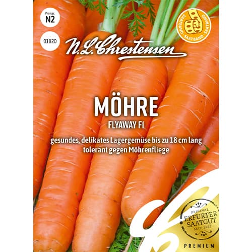 1 szt, Möhre Flyaway F1 Chrestensen - Samen: Ilość w opakowaniu: 1 Stück