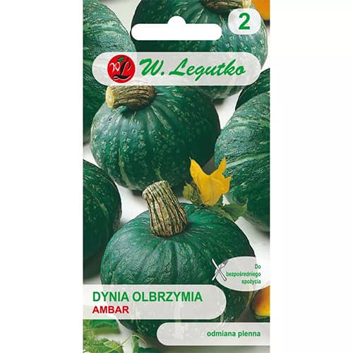 1 szt, Kürbis Ambar - Samen: Ilość w opakowaniu: 3 g