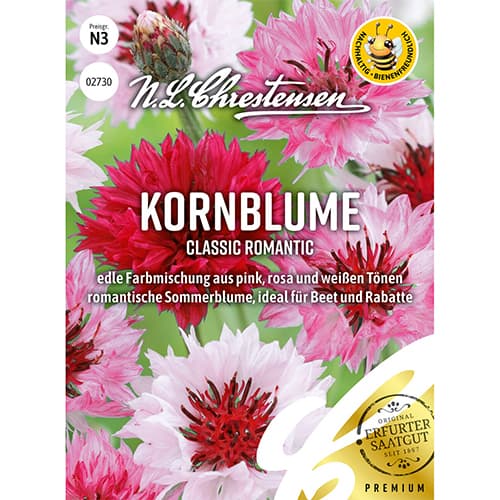 1 szt, Kornblume Classic Romantic - Samen: Ilość w opakowaniu: 1 Stück