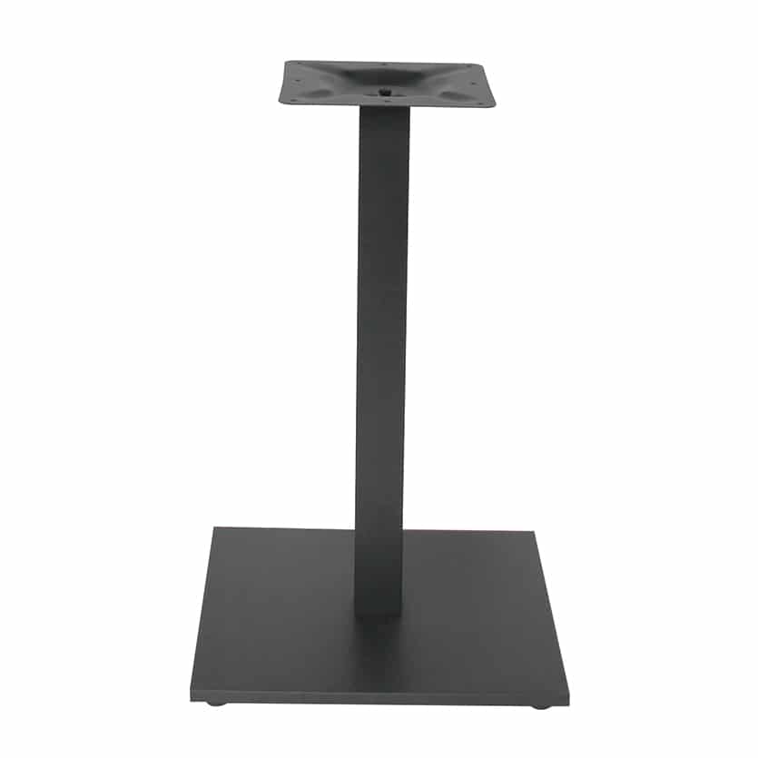 Podstawa stolika kwadratowa postument 179, czarna
