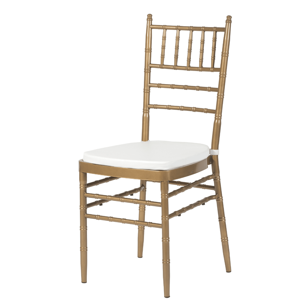 Krzesło weselne amerykańskie Chiavari – kolor złoty