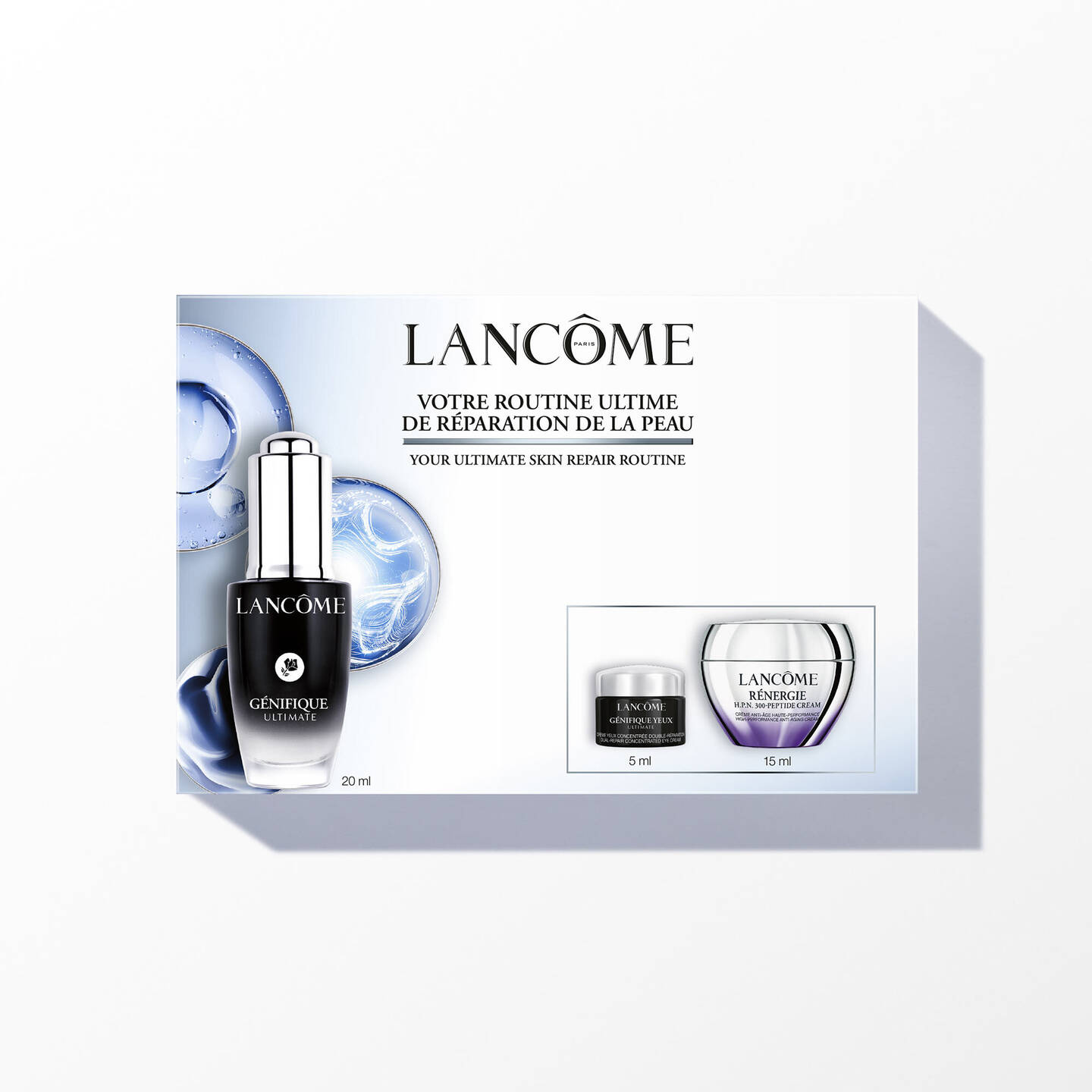 Lancôme Génifique Ultimate Discovery Set 20ml - Twoja rutyna do nawilżonej, ukojonej i wzmocnionej skóry 20 ml