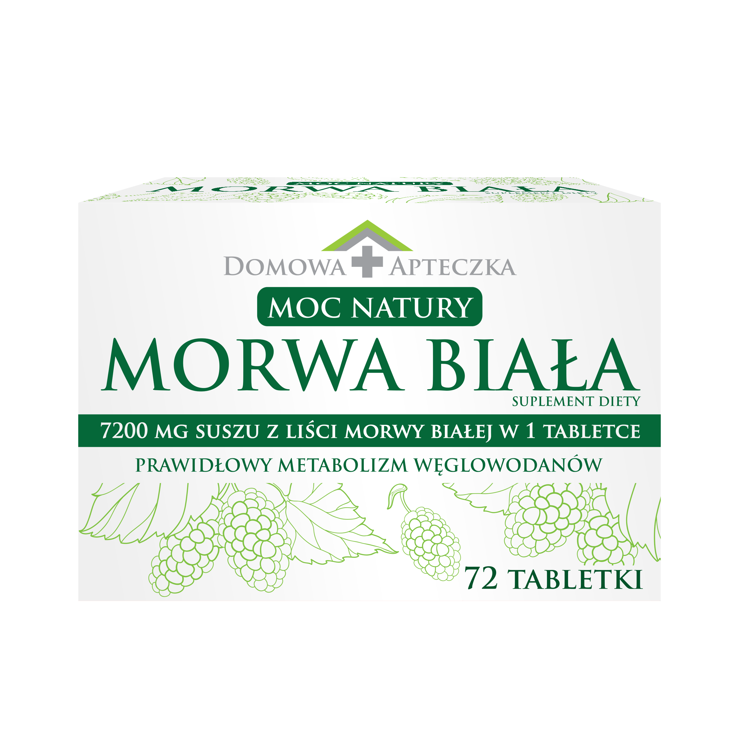 Domowa apteczka morwa biała - tabletki, 72 sztuki