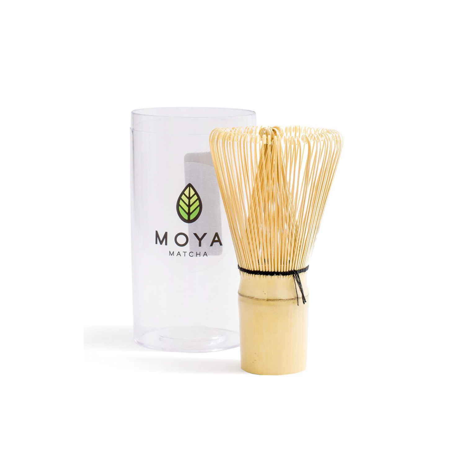 Moya - chasen, miotełka do matchy z jasnego bambusa, 1 sztuka