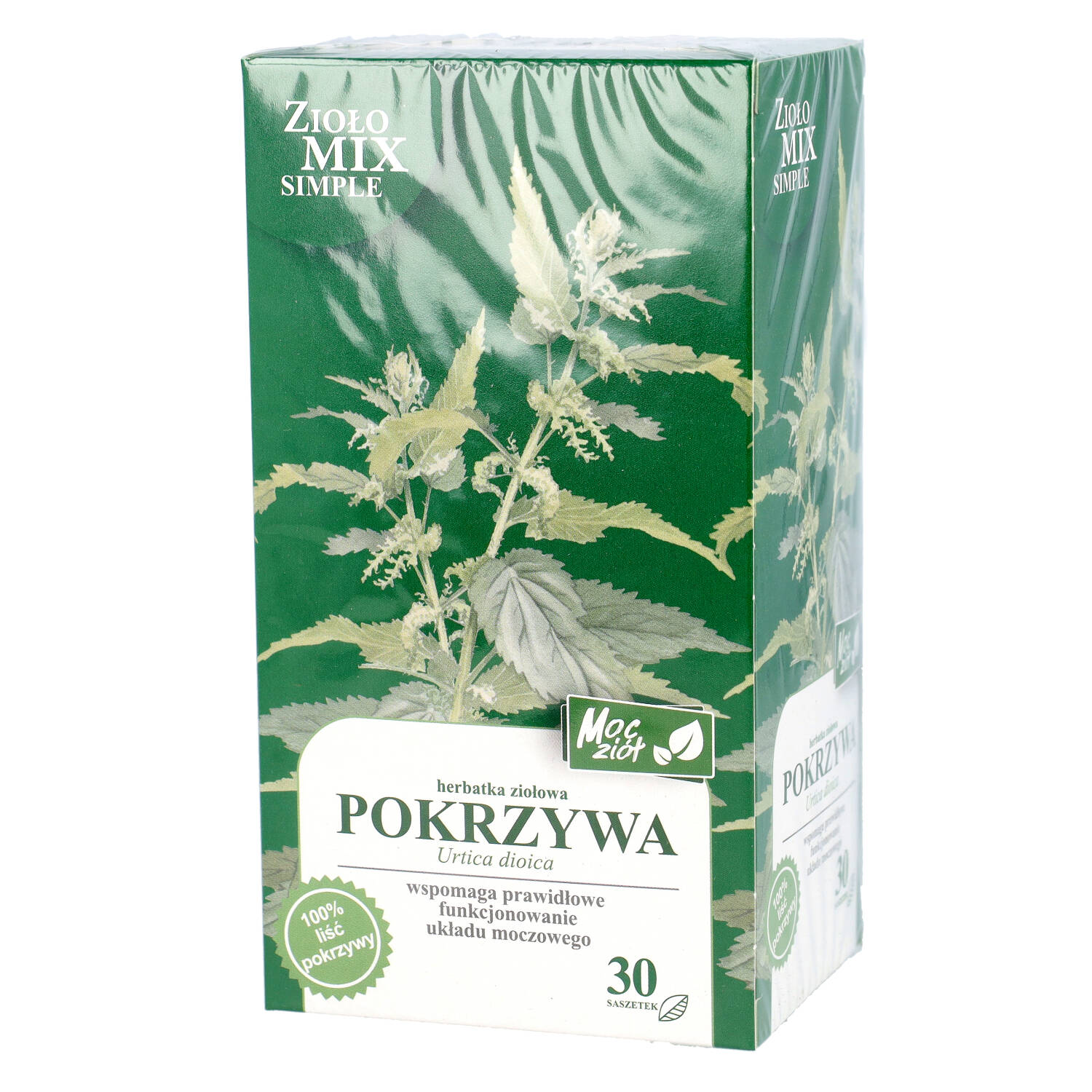 Zdrowe korzyści - ziołomix simple pokrzywa, herbata ziołowa, 30 saszetek