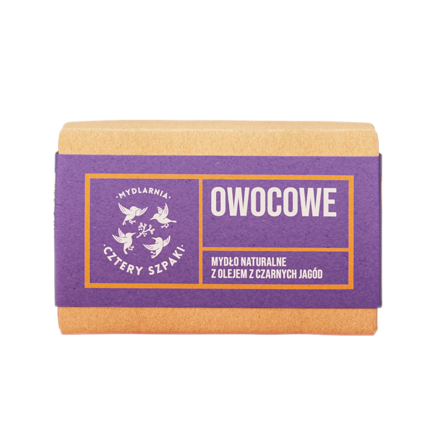 Cztery szpaki - naturalne mydło w kostce, owocowe, 110 g
