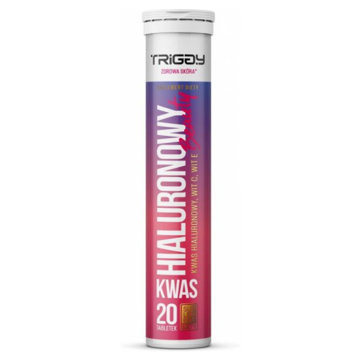 Triggy kwas hialuronowy beauty, 20 tabletek