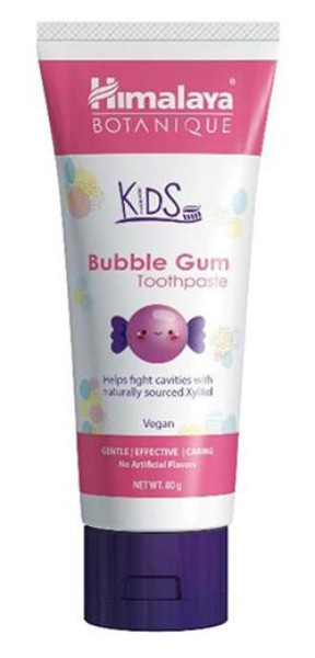 Himalaya botanique - kids bubble gum pasta do zębów, 80 g