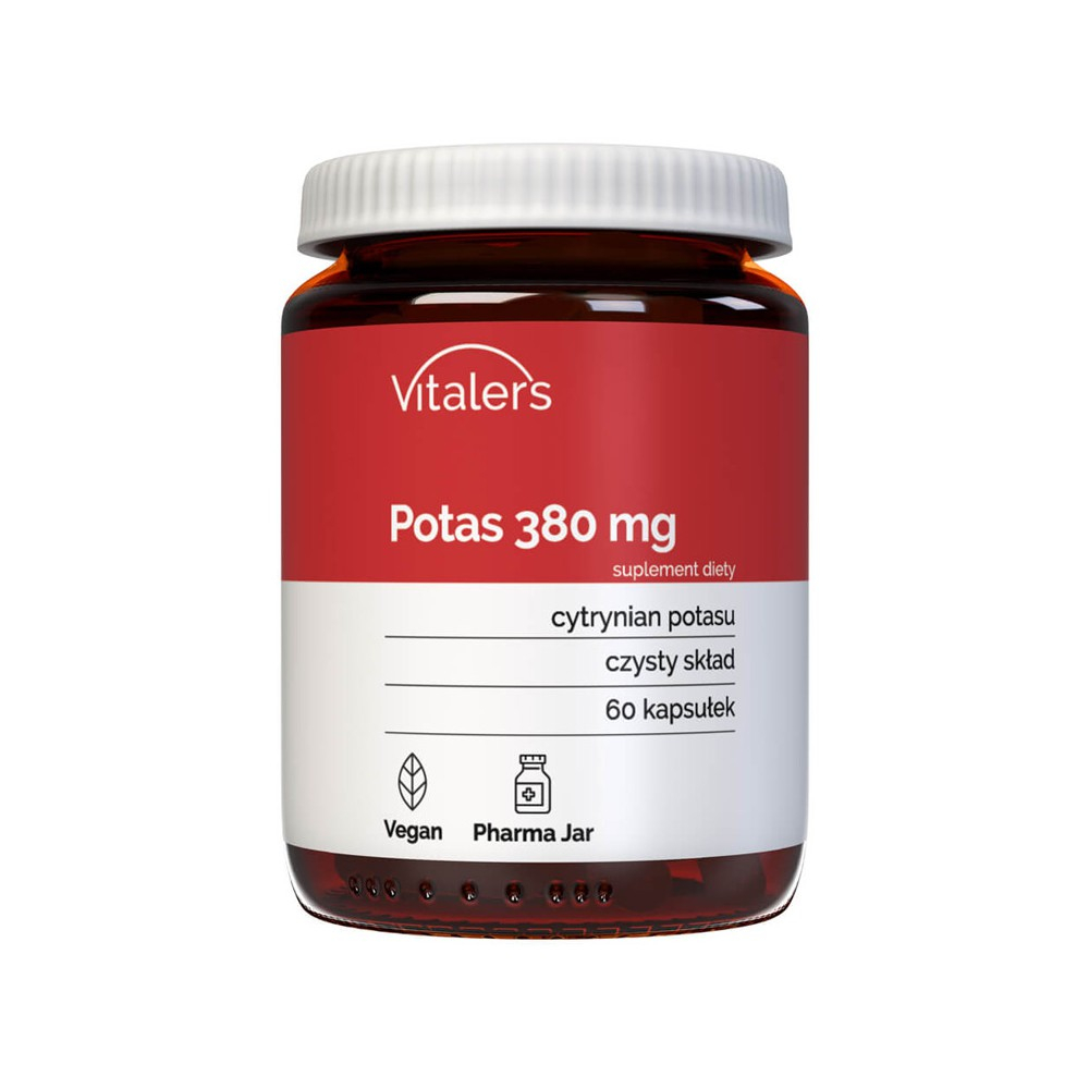 Vitaler's potas 380 mg, 60 kapsułek