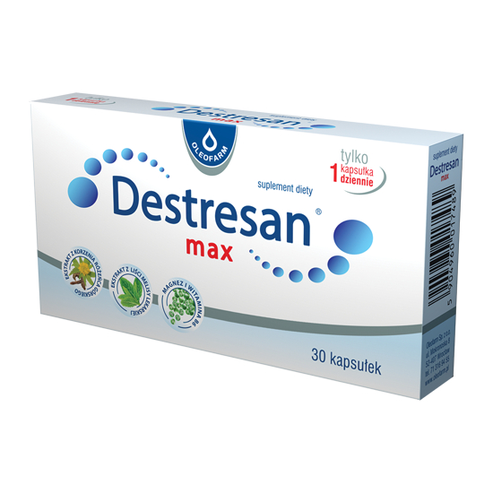 Destresan max, 30 kapsułek
