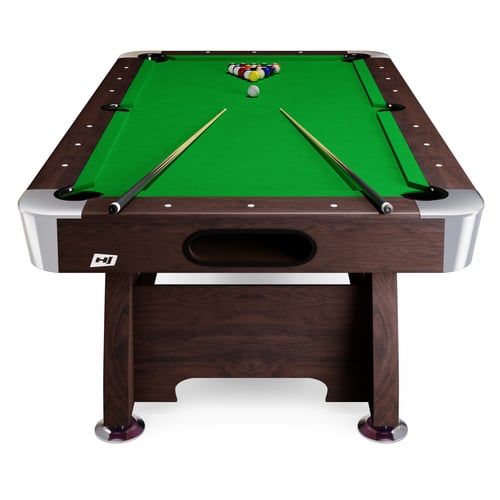 Kulečníkový stůl Vip Extra 7 FT hnědo/zelený