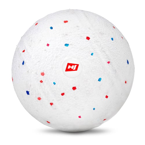 Masážna loptička EPP 100mm biela