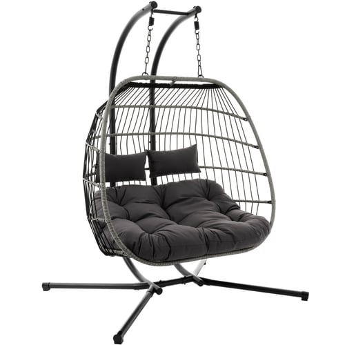 Závěsné křeslo Rona grafitové