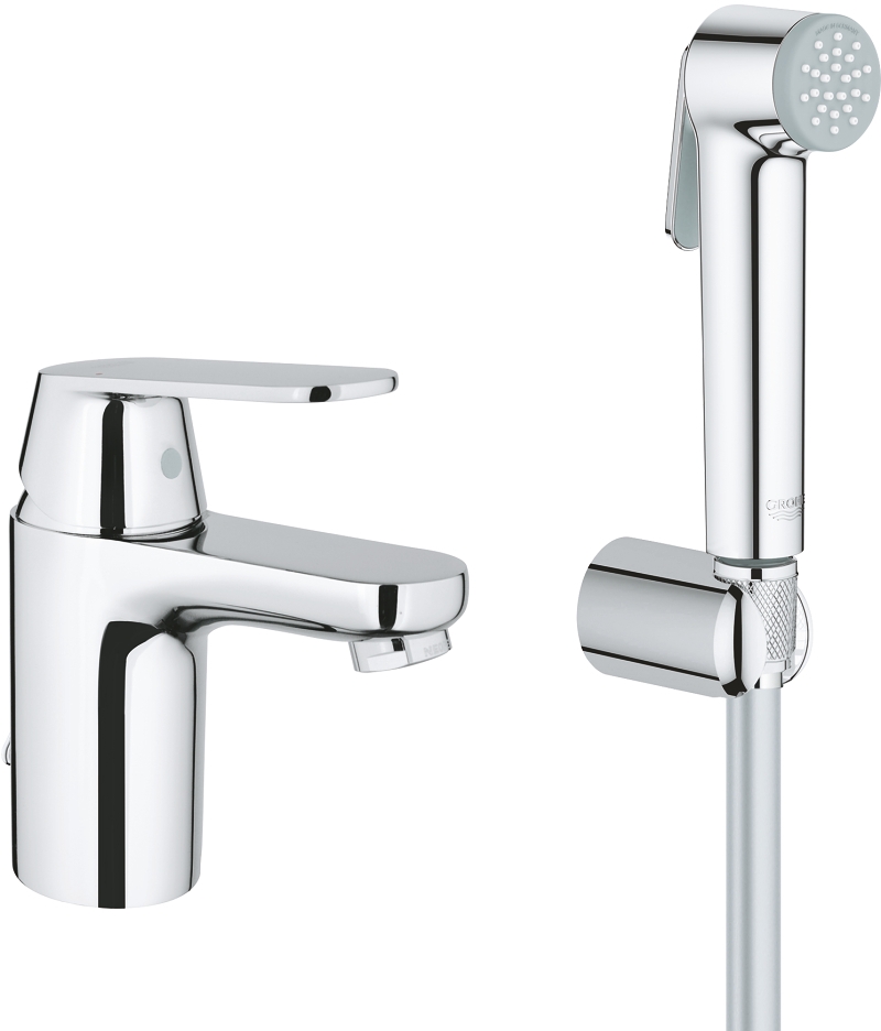 Grohe Eurosmart Cosmopolitan bateria umywalkowa ze słuchawką typu bidetta chrom 23125000 - Wysyłka w 24h