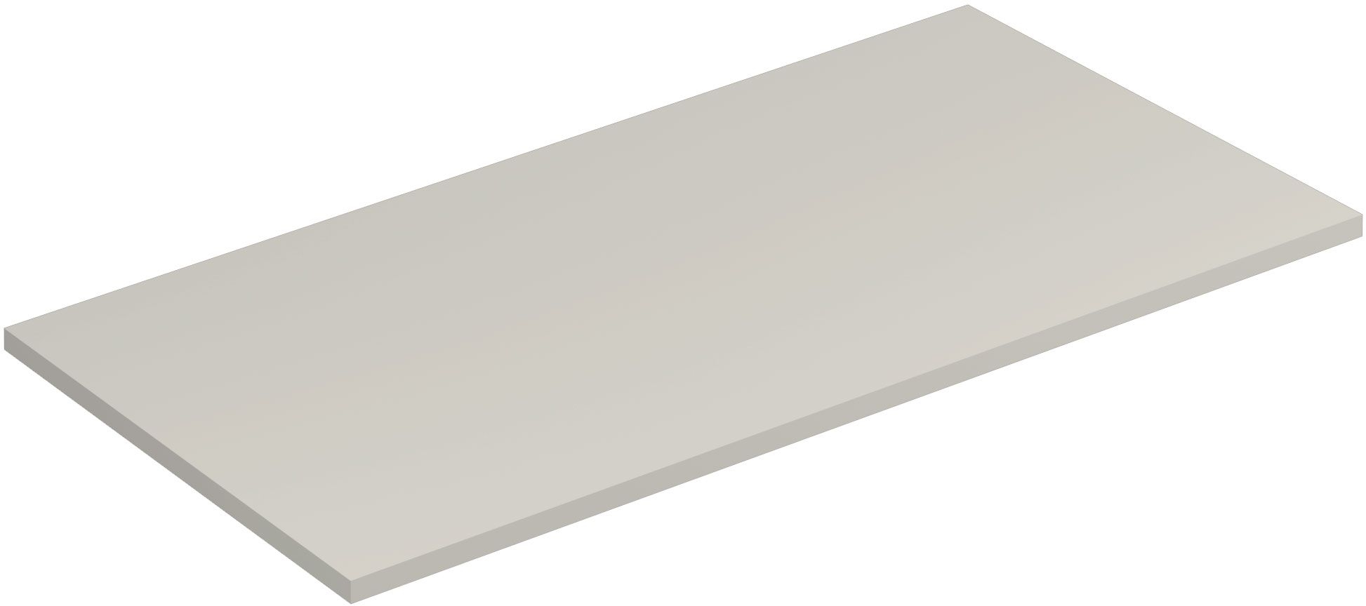 Kludi Icos blat naszafkowy 100x50 cm szary 50T100O2