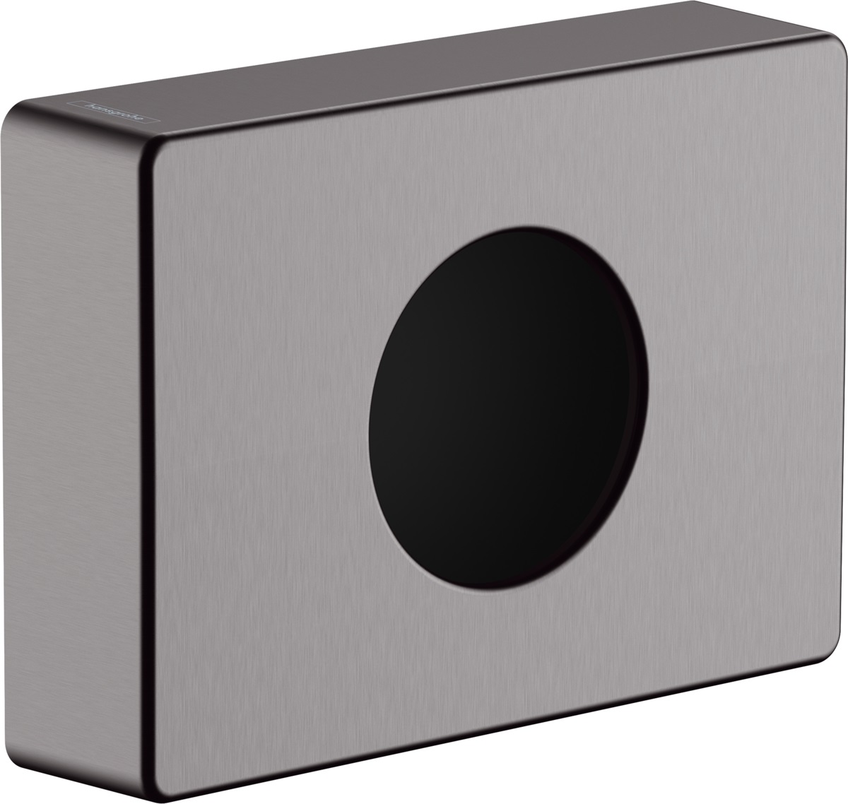 Hansgrohe AddStoris dozownik worków/chusteczek higienicznych ścienny czarny chrom szczotkowany 41773340