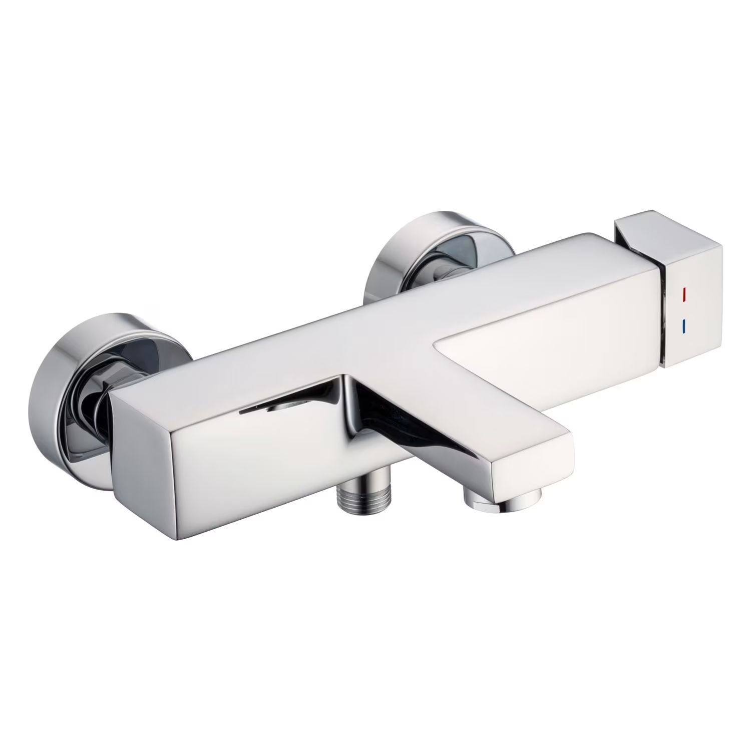 Kronenbach Quara 3.0 bateria wannowo-prysznicowa ścienna chrom KB100363C10 - Wysyłka w 24h