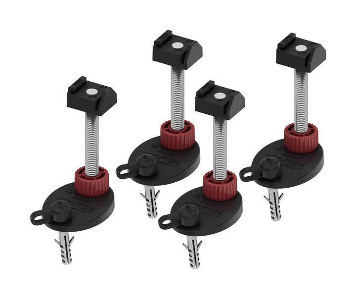 Tece Drainline stopki montażowe z izolacja dźwiękową 660004