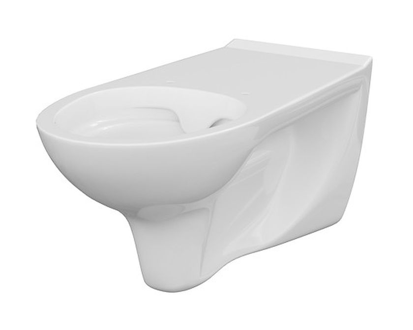 Cersanit Etiuda miska WC wisząca bez kołnierza dla niepełnosprawnych biała K670-002 - Wysyłka w 24h