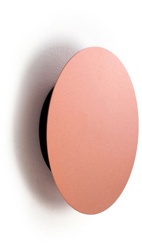 Nowodvorski Lighting Ring kinkiet 1x7 W czarny-miedź 10316