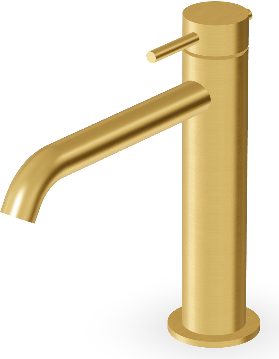 Zucchetti Helm bateria umywalkowa stojąca złota ZHE688.XP41