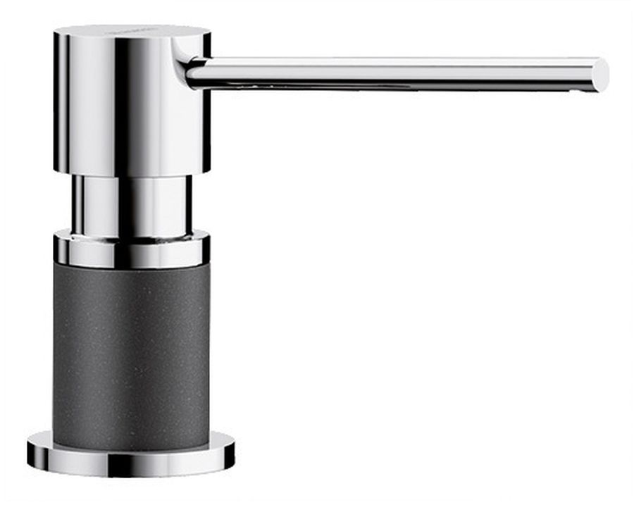 Blanco Lato dozownik do płynu 300 ml blatowy antracyt/chrom 525810