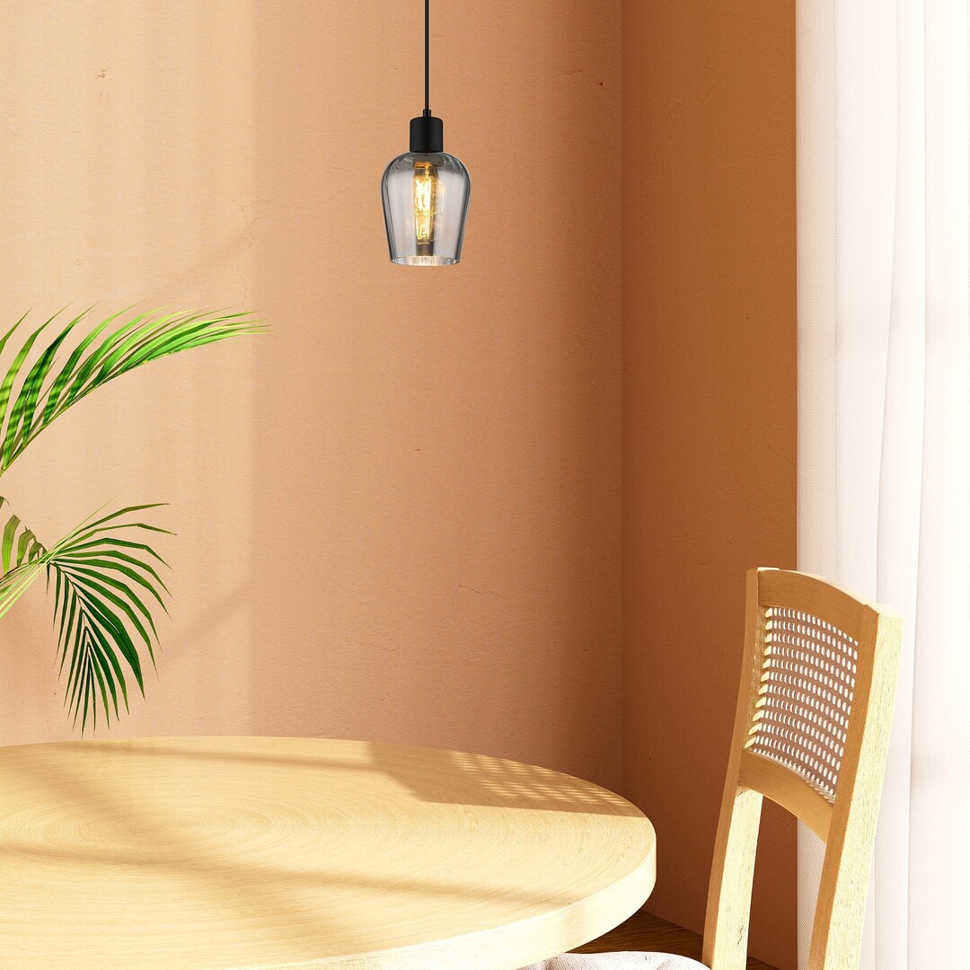 Rabalux Florian lampa wisząca 1x40 W czarna 72270 - Wysyłka w 24h