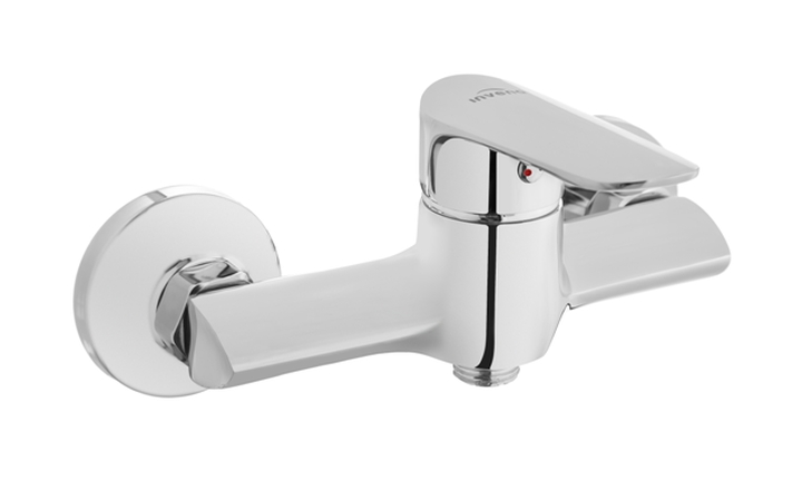 Invena Esla bateria prysznicowa ścienna chrom BN-94-001