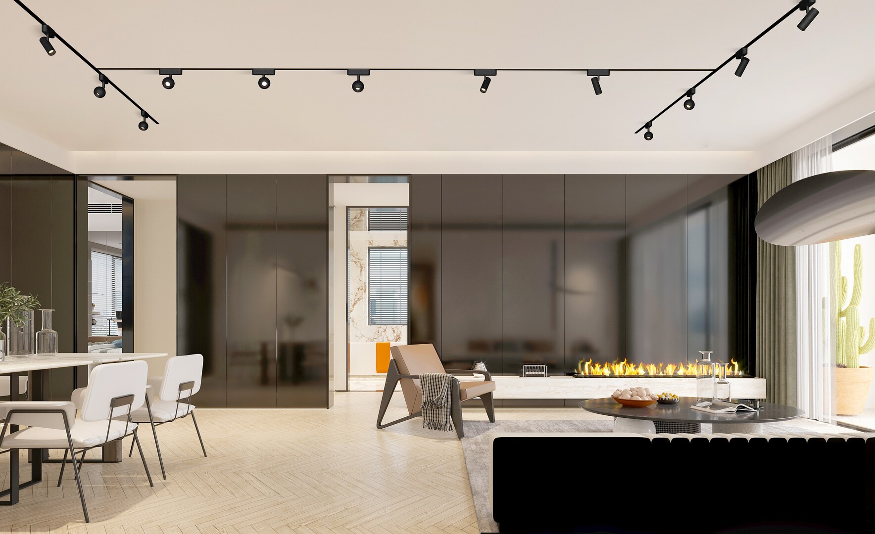 Rabalux LiTrack Spot lampa do szynoprzewodów 1x5 W czarny 70108