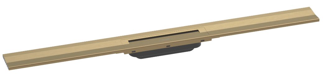 Hansgrohe RainDrain Flex element zewnętrzny odpływu 90 cm brąz szczotkowany 56052140