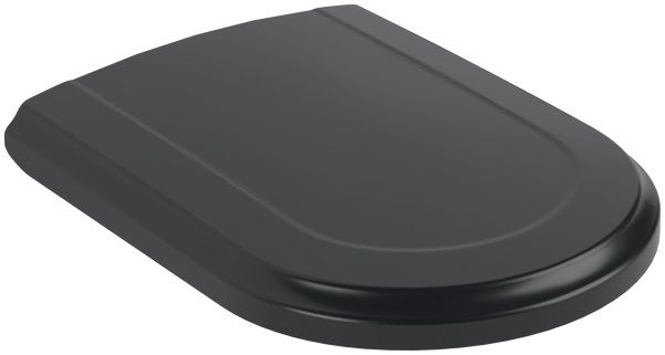 Villeroy & Boch Hommage deska sedesowa wolnoopadająca czarna 8809S1R7