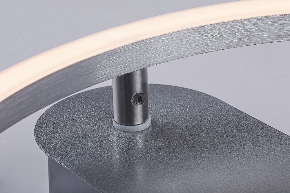 Rabalux Tumnus kinkiet 1x14 W LED srebrny/szczotkowane aluminium 71010