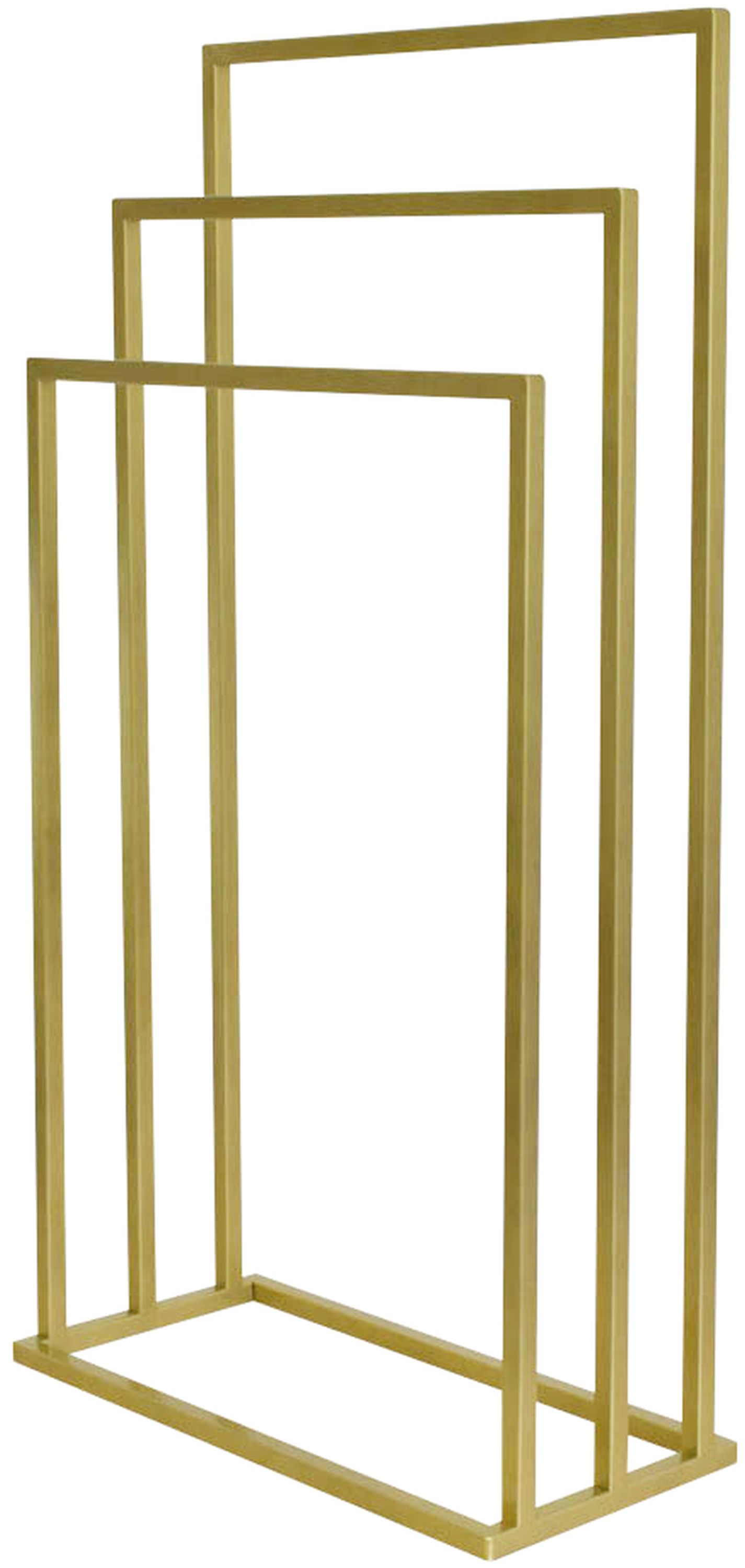 Sepio wieszak na ręczniki 3 ramiona stojący złoty 10STORE3RAZLO - Wysyłka w 24h