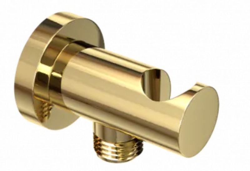 Excellent przyłącze kątowe z uchwytem złote AREX.1032GL - Wysyłka w 24h