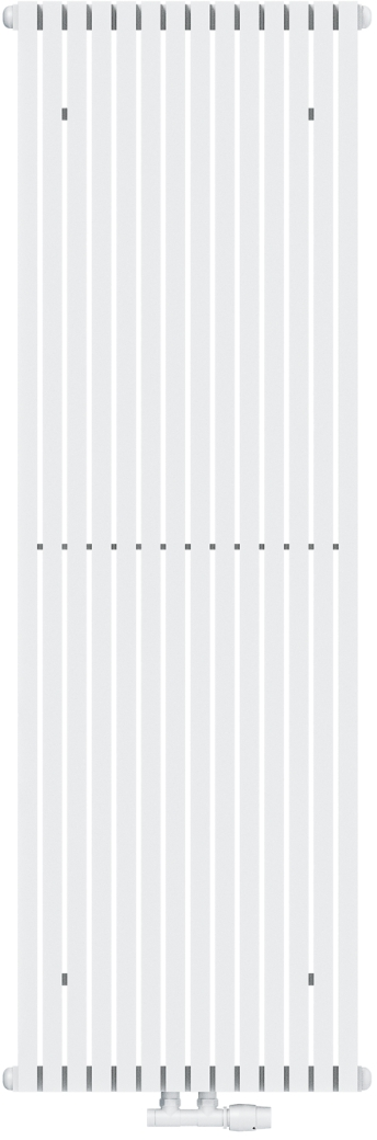 AG Evo Line Eterna Uno grzejnik pokojowy 180x48,7 cm podłączenie dolne biały AG.ETVU.180.48.9016