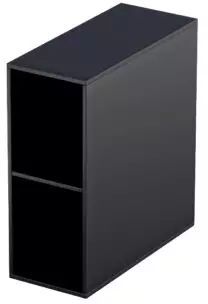 Oristo Uni półka 20 cm czarna OR00-PO-20-8