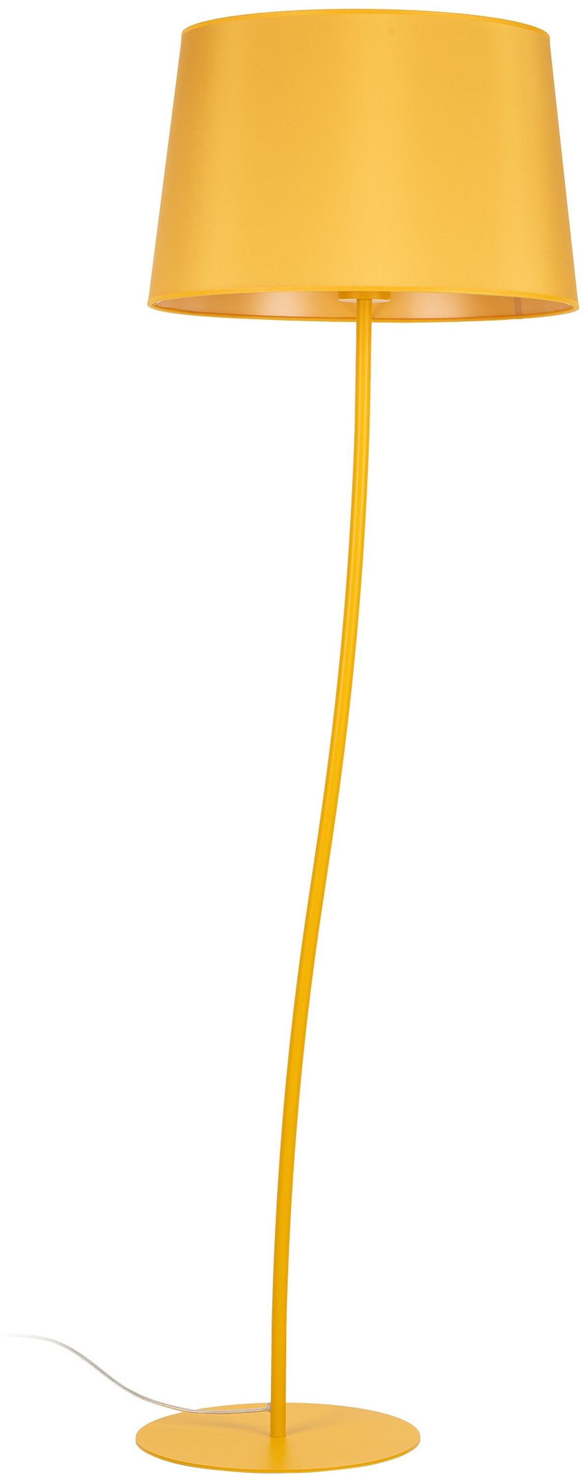 TK Lighting Nicola lampa stojąca 1x15 W żółta 6645