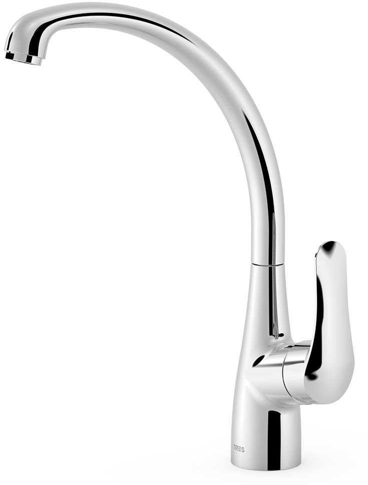 Tres Cocina bateria kuchenna stojąca chrom 21644710 - Wysyłka w 24h