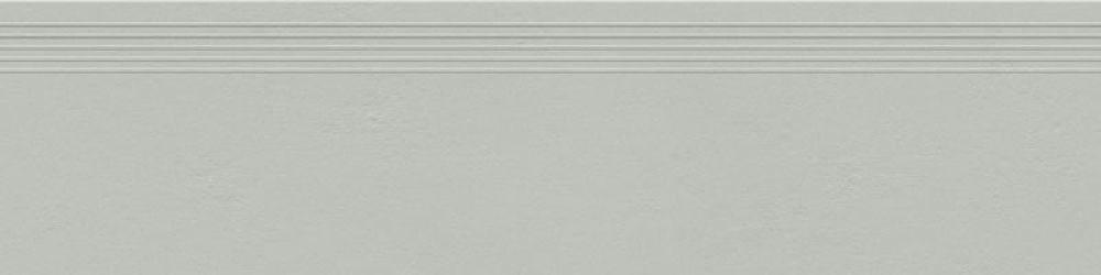 Tubądzin Industrio Grey stopnica 119,8x29,6 cm szara