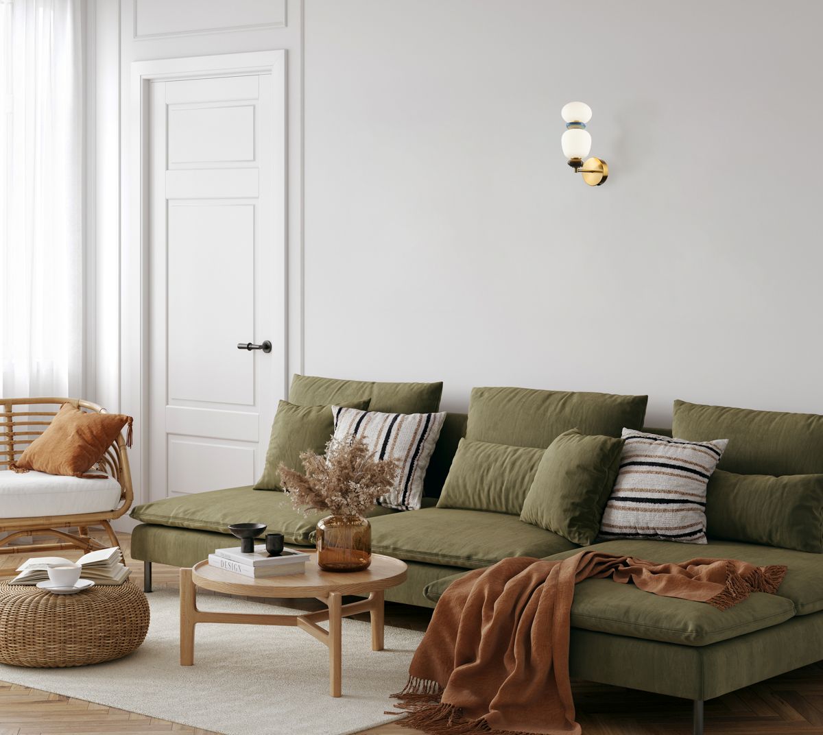 Italux Evans kinkiet 1x12 W złoty WL-94981-1B-GD