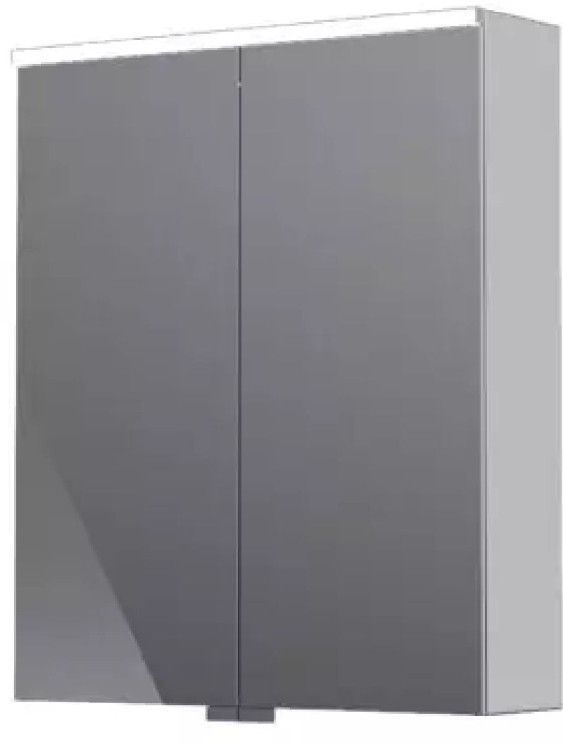 Oristo Geo szafka 60 cm boczna wisząca chrom KI01-SGL2D-60-99