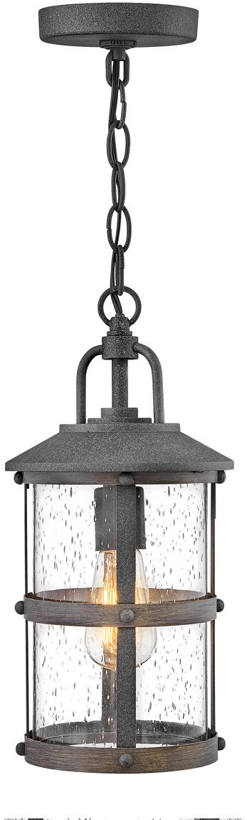Quintiesse Lakehouse lampa wisząca zewnętrzna 1x60 W jasne drewno, postarzany cynk QN-LAKEHOUSE8-S-DZ